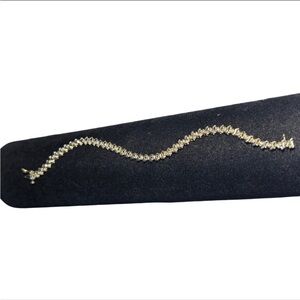 14k Yellow Gold Tennis Bracelet 2 Carat 46 REAL DIAMOND Precious Stones & Gold